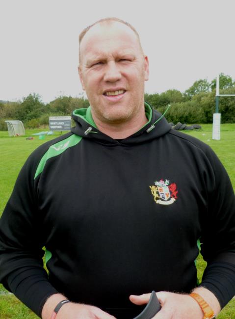 Gareth Bennett - Whitland coach looking for a local derby win